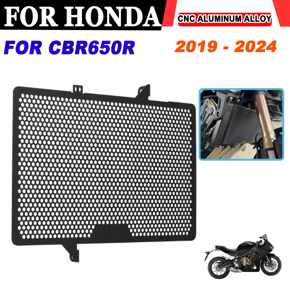 

Motorcycle Accessories Radiator Grille Guard Protection Cover Protector For Honda CBR650R CB650R 2019 - 2024 CB650R Neo SP Cafe