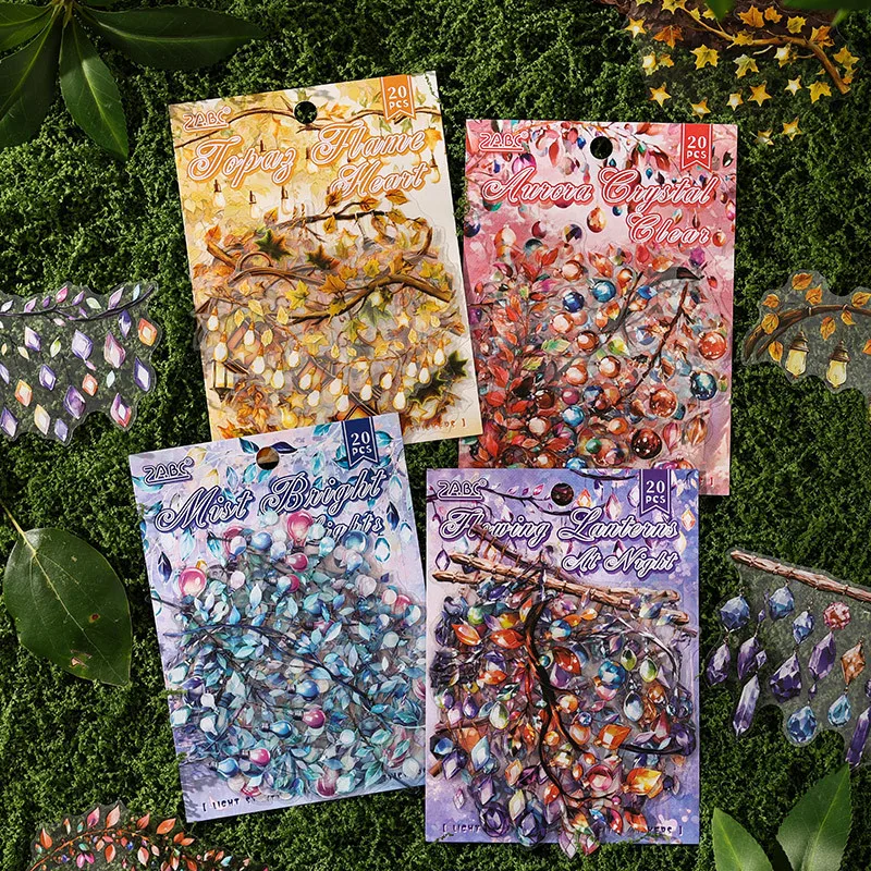 20 stücke/1 los Kawaii Schreibwaren Aufkleber Seestern sinkende Tagebuch Dekorative Aufkleber Scrapbooking Handwerk Aufkleber