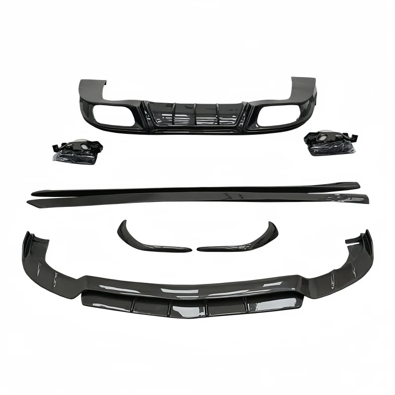 Suitable for 2018-2023 Mercedes benz AMG GT50/53/43 Upgraded Carbon Fiber Material Small Surround Body Kit