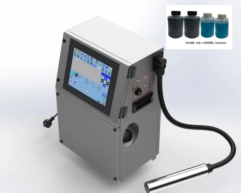 

Yaomatec Automatic High-speed CIJ Date Batch Number Food Packaging Bag Inkjet Coding Machine Small Character Inkjet Printer