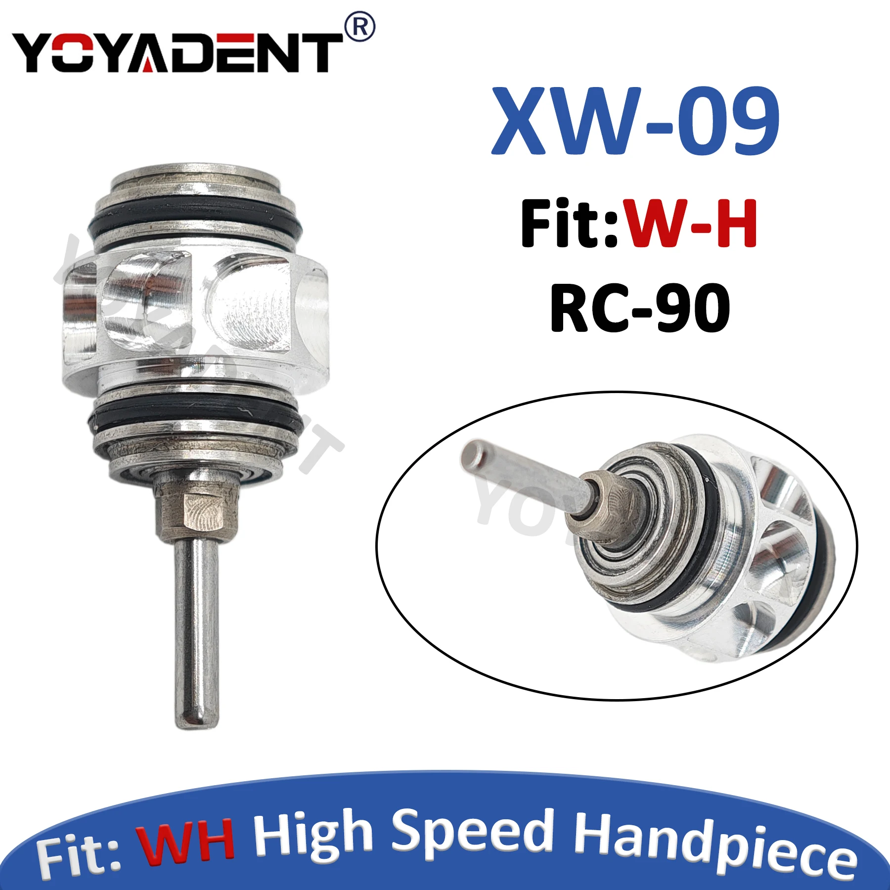 

Картридж для стоматологического наконечника с воздушным ротором подходит для высокоскоростного наконечника W-H RC 90, стоматологические материалы