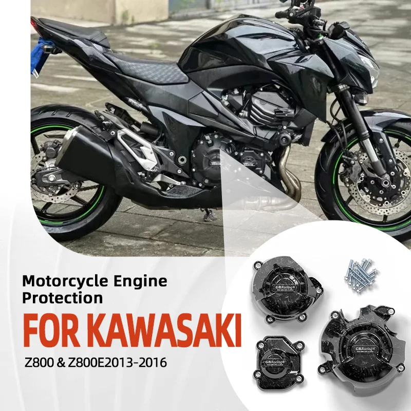 accesorios para moto GBRacing Clutch Pulse Guard Engine Protection Cover For KAWASAKI Z800 2013-2016 Motorcycle Body Accessories