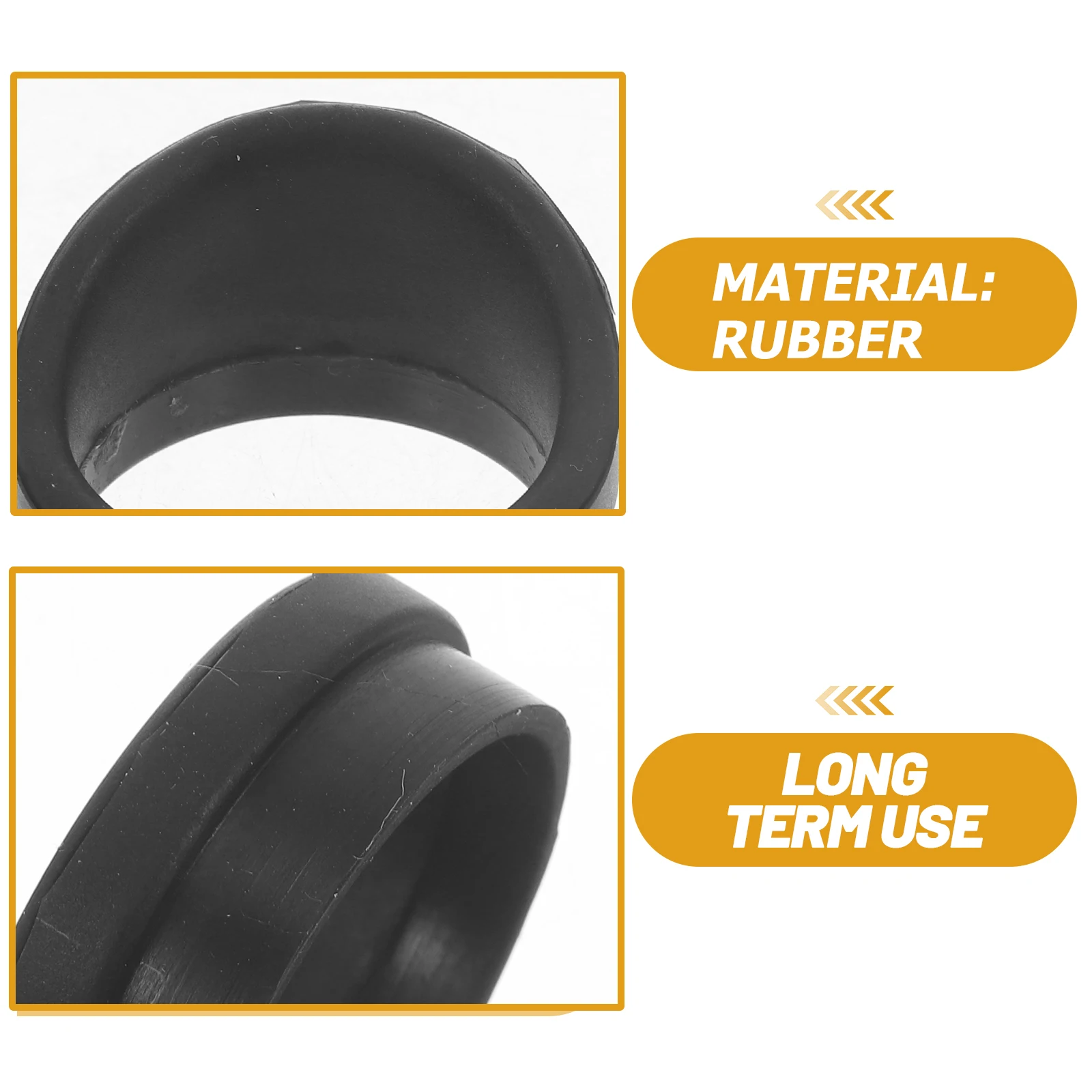 

2pcs Microscope Eyepiece Covers Reusable Rubber Protectors Shield Replacement For Lab Eye Protection Guard Supplies