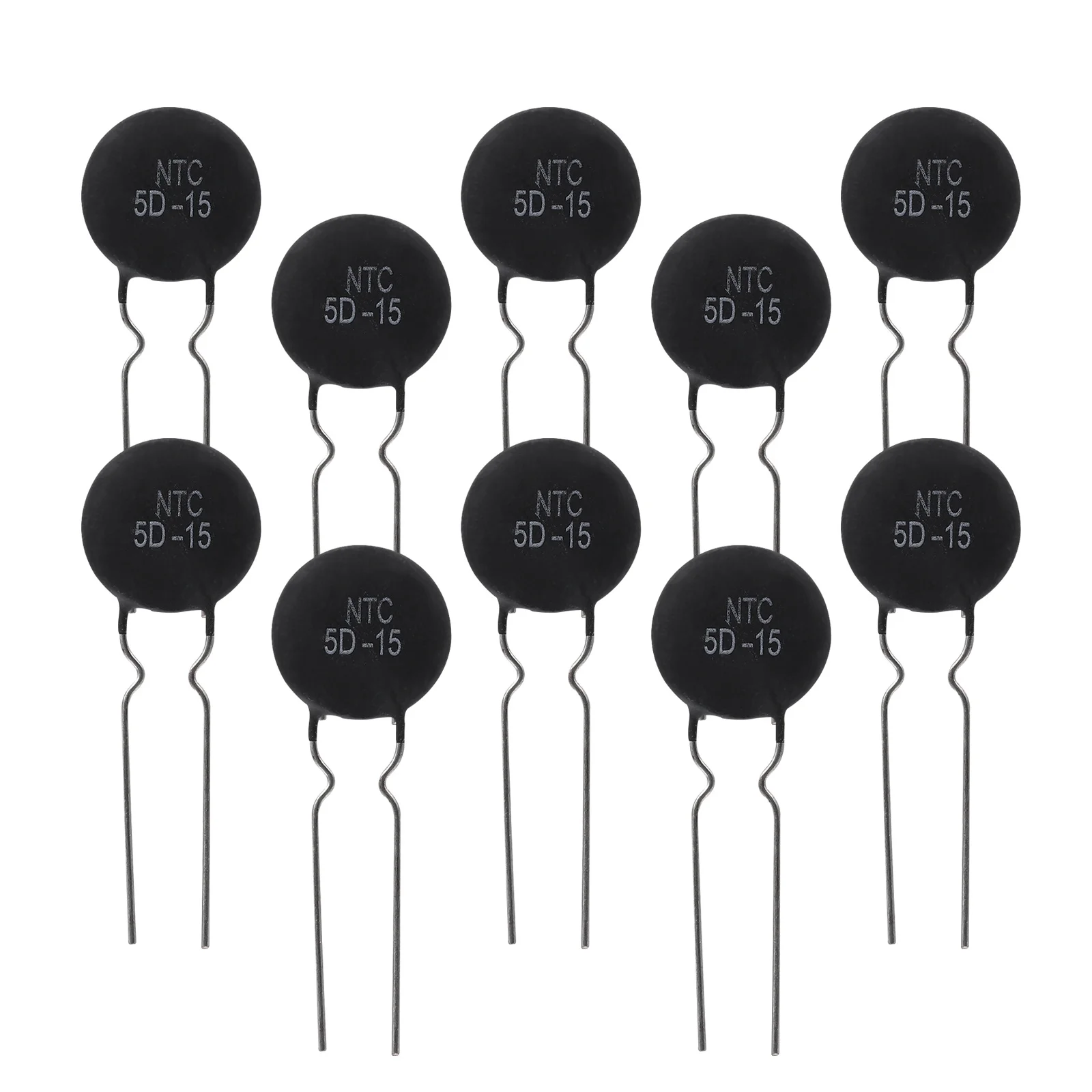 

20Pcs Ntc Thermistor Inrush Current Limiter High Energy Thermal Resistor for Power Supply Protection Circuit