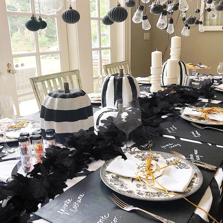 

Artificial Plant Smaple Leaf Vine Flower Halloween Garlands Wedding Home Room Garden Yard Outdoor Decorations Festival DIY Gifts