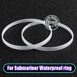 116610 126610 Watch bezel seal washer waterproof ring For Rolex Submariner SUB 40mm Dial Case Transparent Men Watch Sealing ring