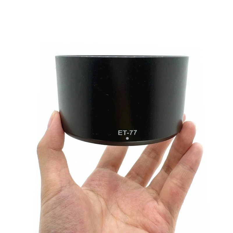 Paraluce per paraluce ET77 per copriobiettivo Macro IS 85mm 2 Materiale ABS