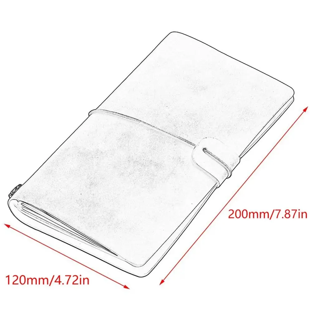 Винтажный блокнот в твердой обложке, спиральный блокнот из искусственной кожи для молочных заметок, школьные и офисные принадлежности для студентов, деловые блокноты для заметок