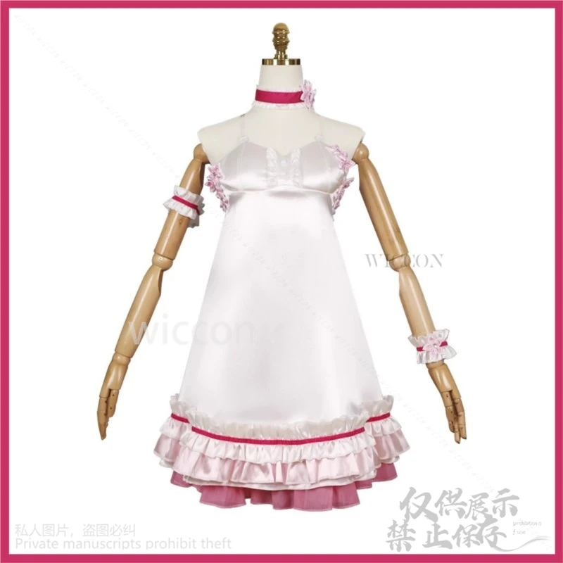 Anime Game Yosuga Geen Sora Cosplay Kasugano Sora Kostuum Prinses Rok Roze Avondjurk Lolita Volwassen Vrouw Sexy Cos Aangepaste