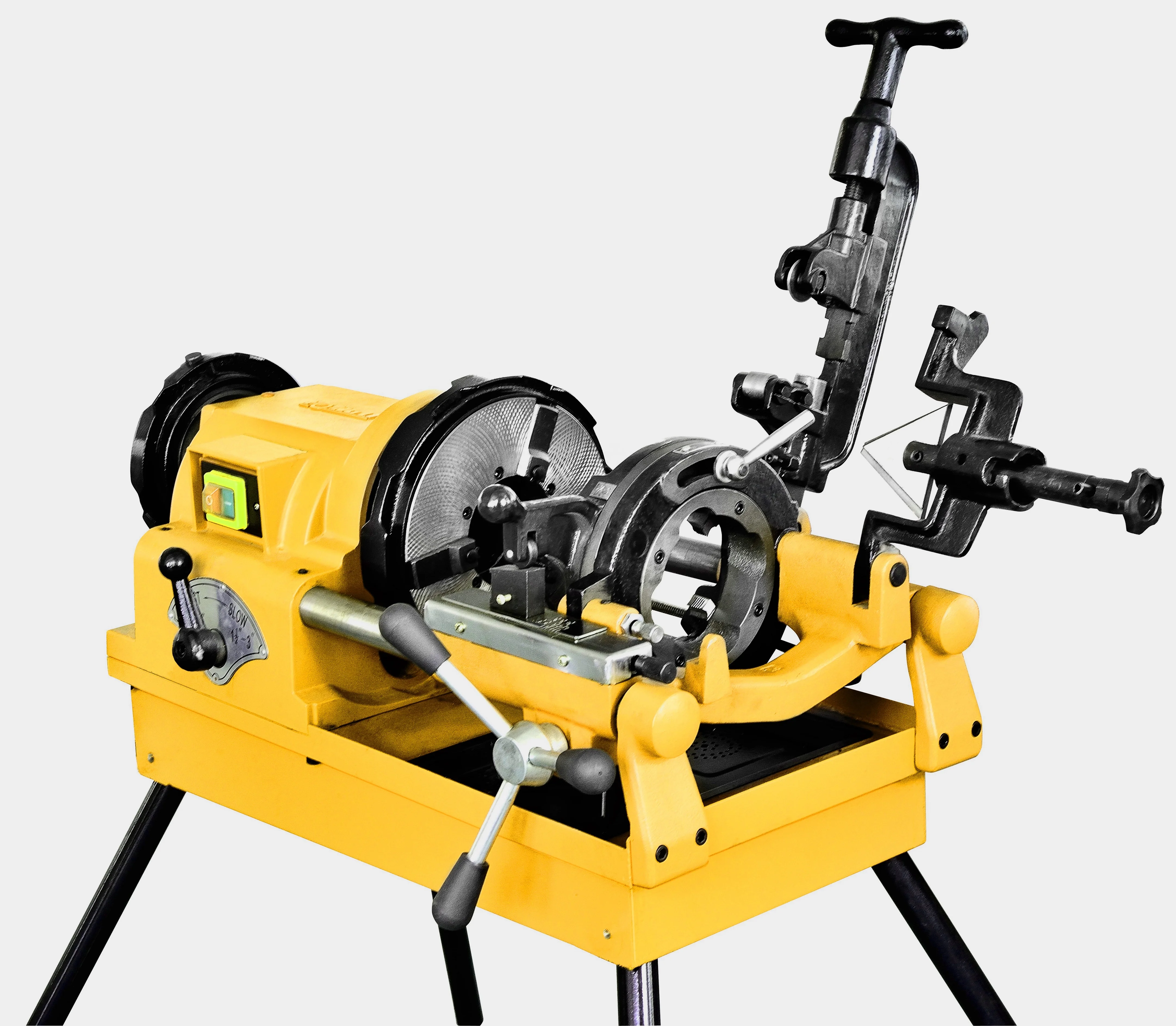 Hongli Cheapest 750W SQ80C1 3 Inch Pipe Threading Machine For Middle East Market With Reaming