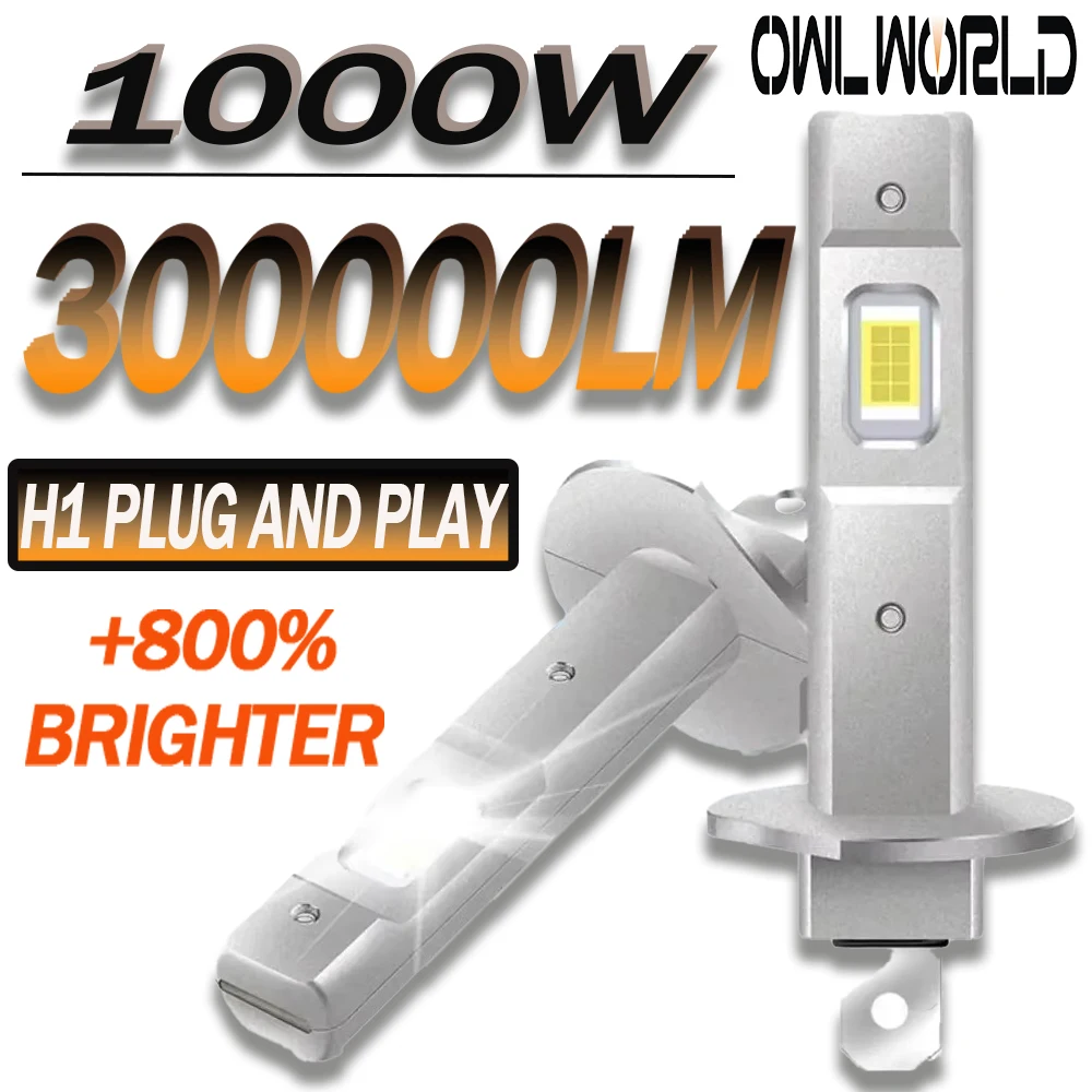 

2 PCS H7 LED Headlight Bulbs 1000W Chip Super Brighter High Power Waterproof Auto Headlamp Car Driving Lights Replacement