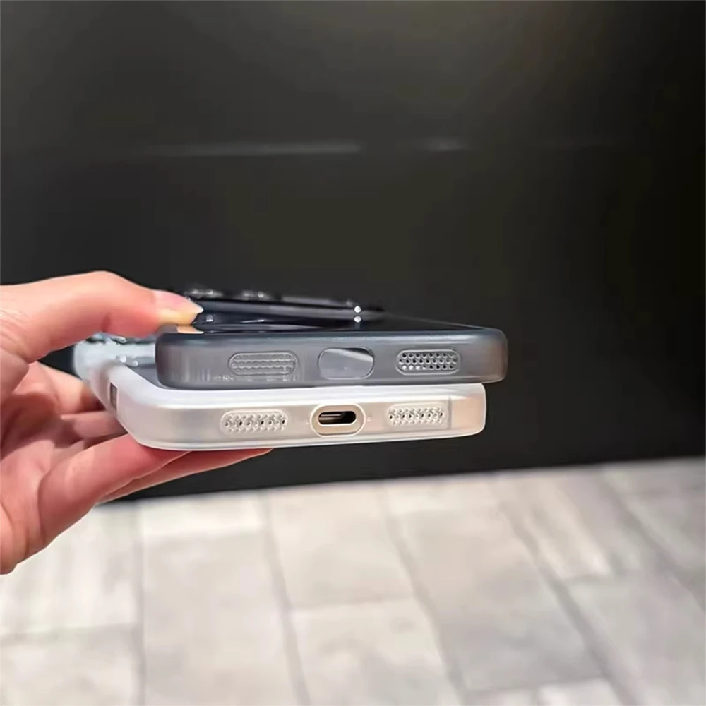 Kameraschutz Transparente Weiche Hülle für iPhone 18 17 Pro Max Air 16 15 14 Plus 13 12 Mini 11 Klare Stoßfeste Silikonhülle – Detail 4