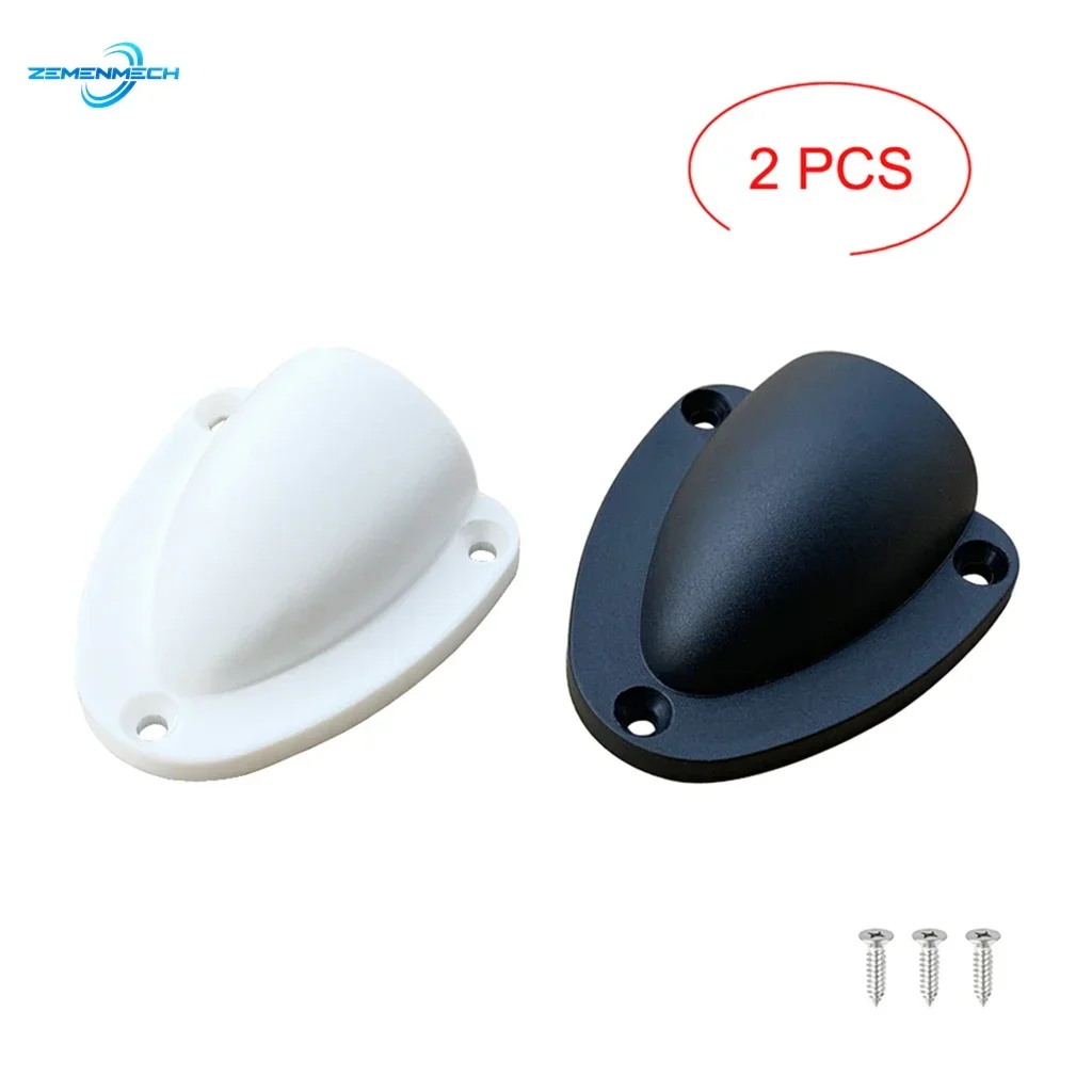 2 Stuks Nylon Draad Kabel Vent Cover Clam Shell Clamshell Vent Ventilator Door Ventilatieopeningen Voor Boot Outlet Marine Hardware jacht Kano