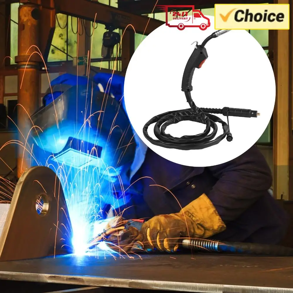

Semiautomatic F180 180A FLUX MIG Welding Gun 2M MIG Welding Gun Torch Stinger Small Welding Machine Flux Cored Wire
