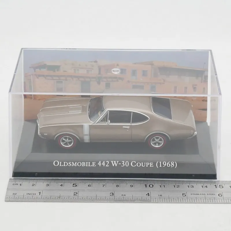 Modelo de Auto de Aleación a Escala 1:43 de Ixo, 442 W30 1968, Auto Deportivo Americano
