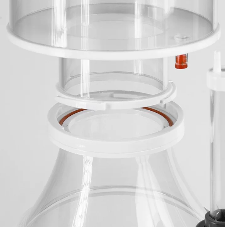 Marine Sources Red Devil SDP Series Internal Protein Skimmer for Saltwater Aquariums Straight Tube Body with Large Bell Inlet