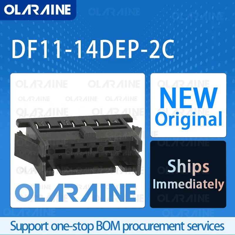 

20/50/100Pcs DF11-14DEP-2C 100% brand new and original IC chip Connectors Headers and Wire Housings 14 Position 2A