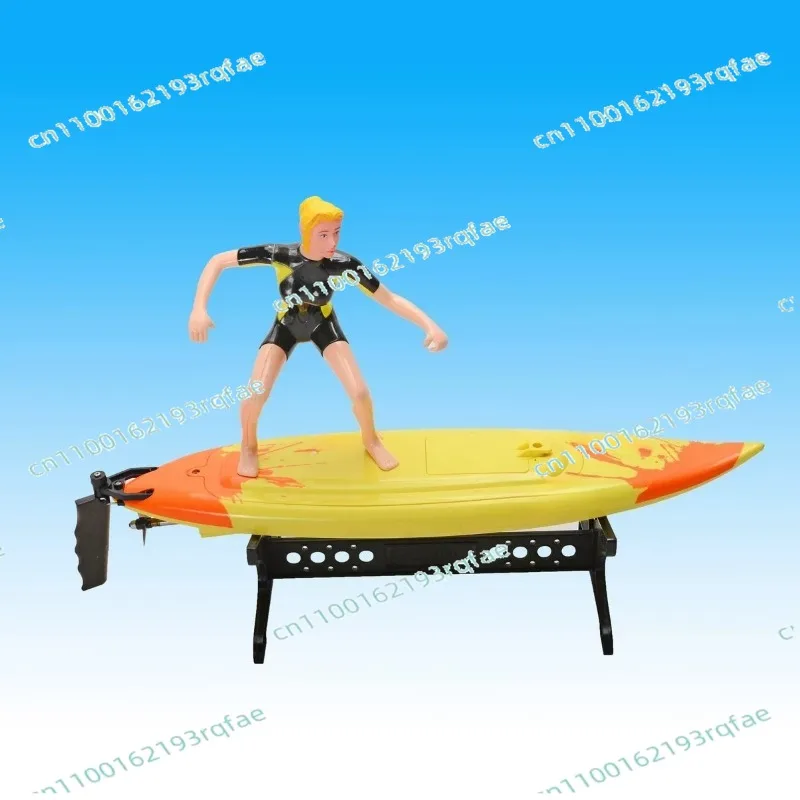 

With Mini Figure Includes Servo Accessories Simulated Surfboard with Surfer RC Model Remote-Controlled Surfboard