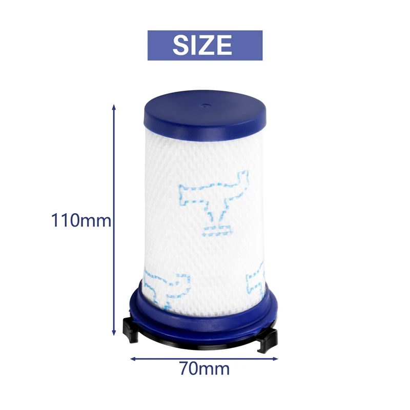 3 шт., запасные фильтры для пылесоса Rowenta Air Force 360 X-Pert