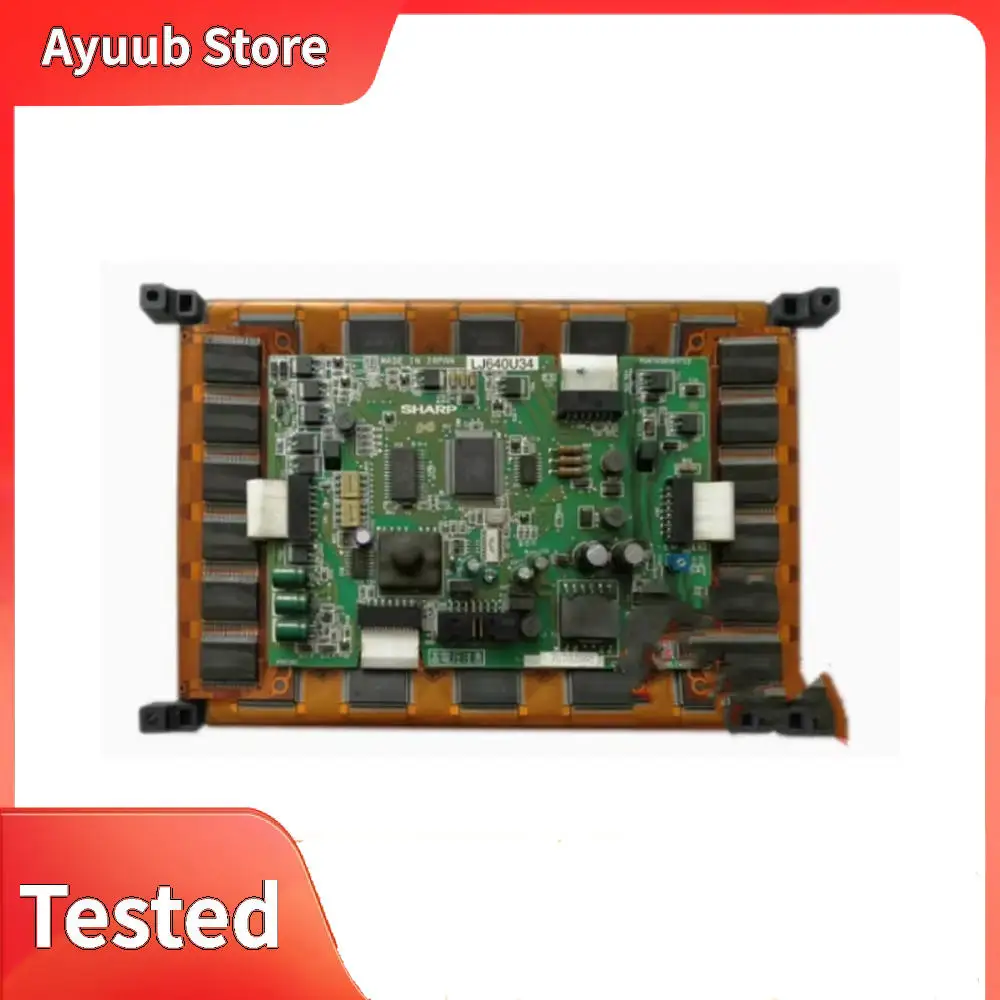 

The new industrial display screen LJ640U34 shows normal and flawless test results