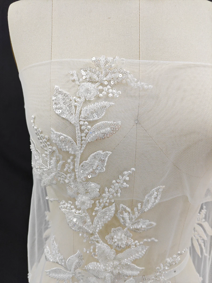 New sequin nail bead fabric sewing wedding dress evening dress children's clothing cheongsam curtains DIY fabric #5