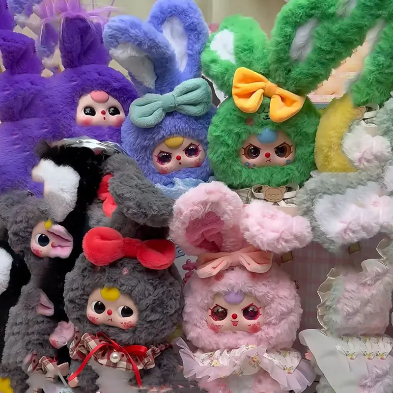 Spot bebê três anos de idade lírio coelho cidade v2 v3 série tendência caixa cega boneca arco saco pendurado presentes das crianças decoração de mesa