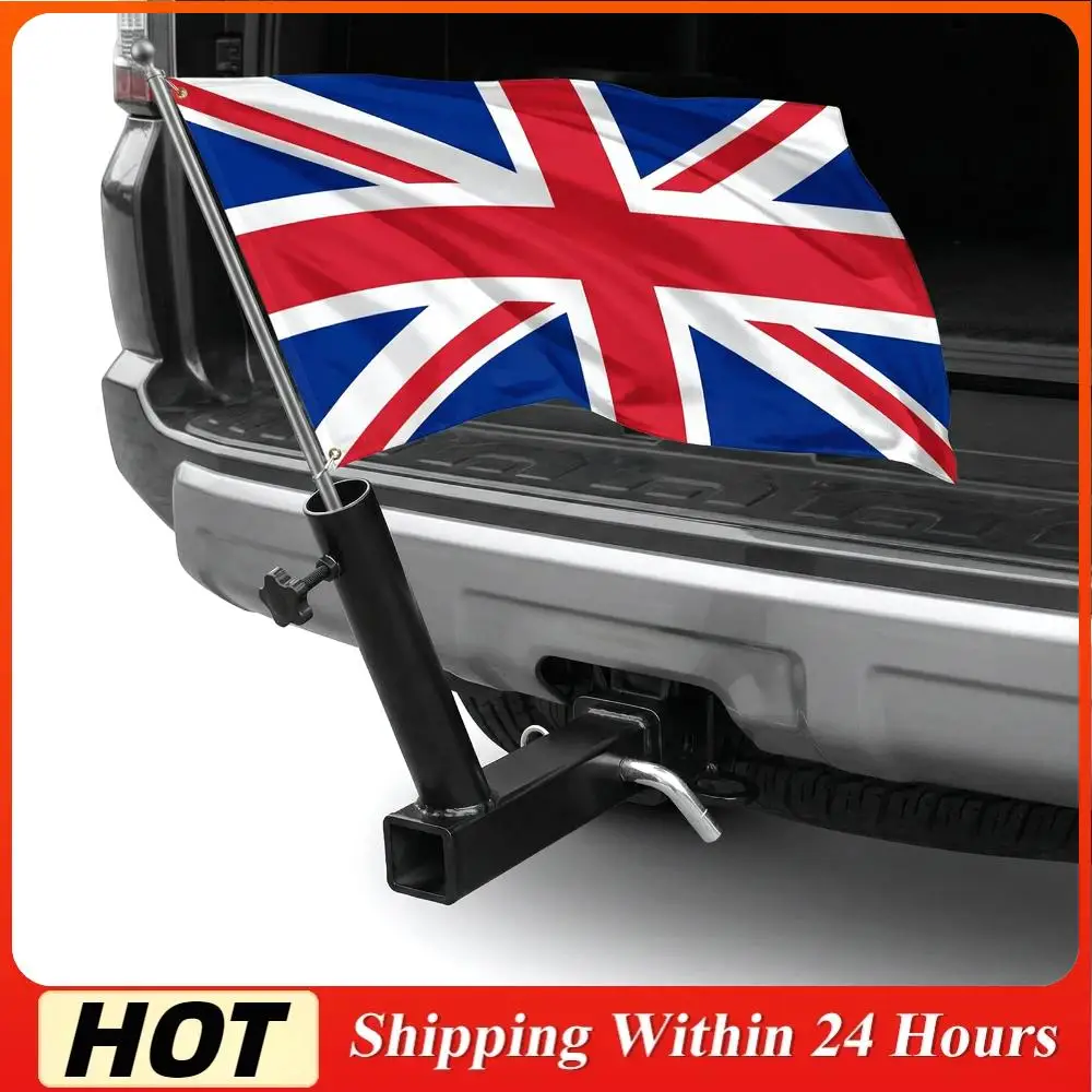 

Держатель флагштока для прицепа, нержавеющий, для крепления на заднюю часть автомобиля, универсальный, для внедорожников, фургонов, пикапов, грузовиков