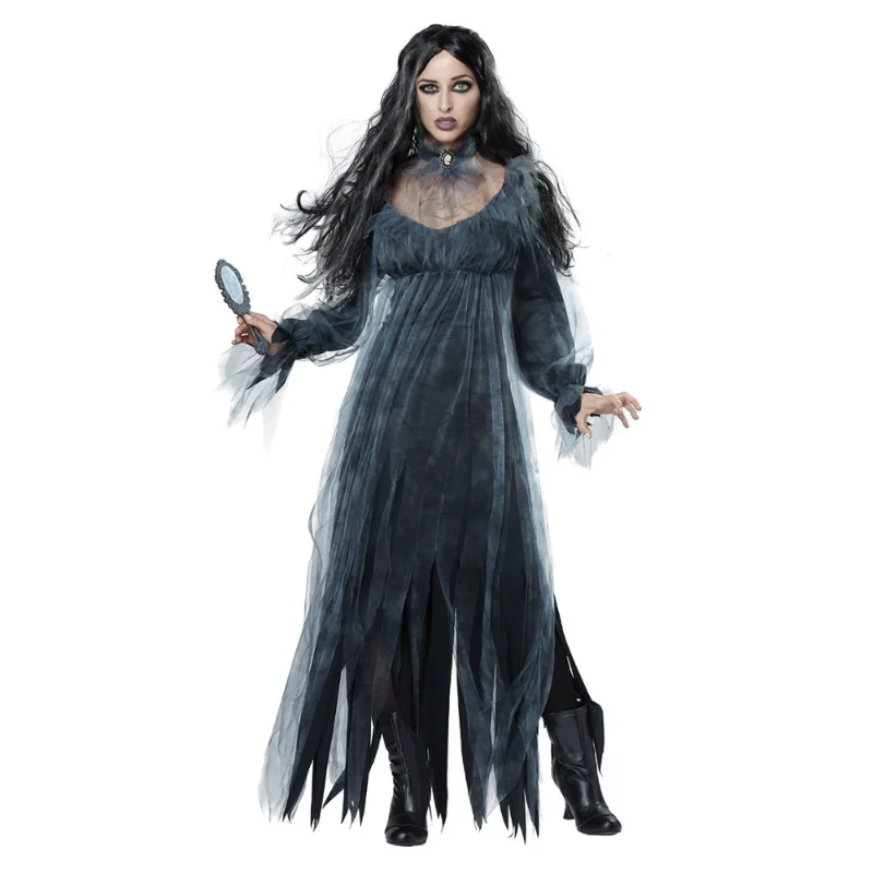 Zombies Ghost Bride Costume Halloween Costumes for Women Game Role Ghost Vampire Cosplay Party Costume