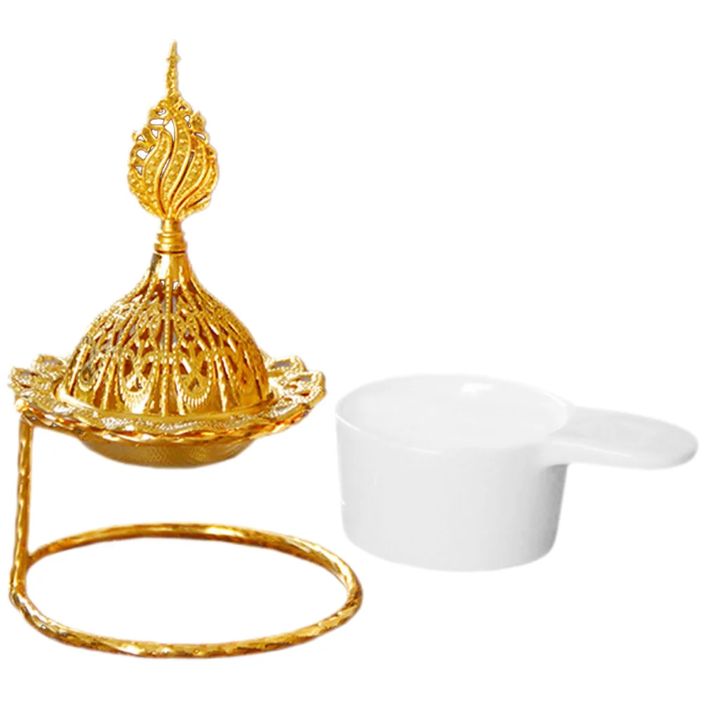 

Ceramic Tealight Holder Oil Burner for Scented Oil Essential Aroma Warmer Decorative Home Fragrance Diffuser