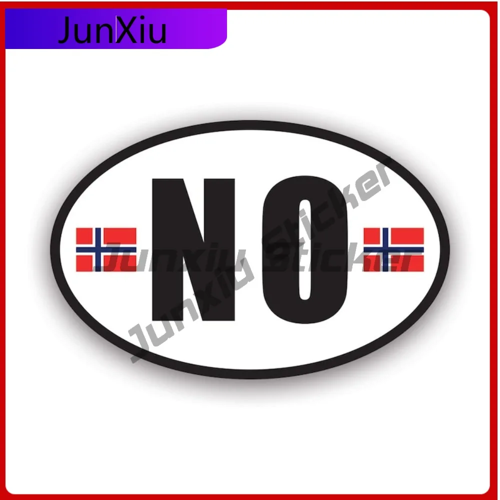 Norway Oval Sticker…