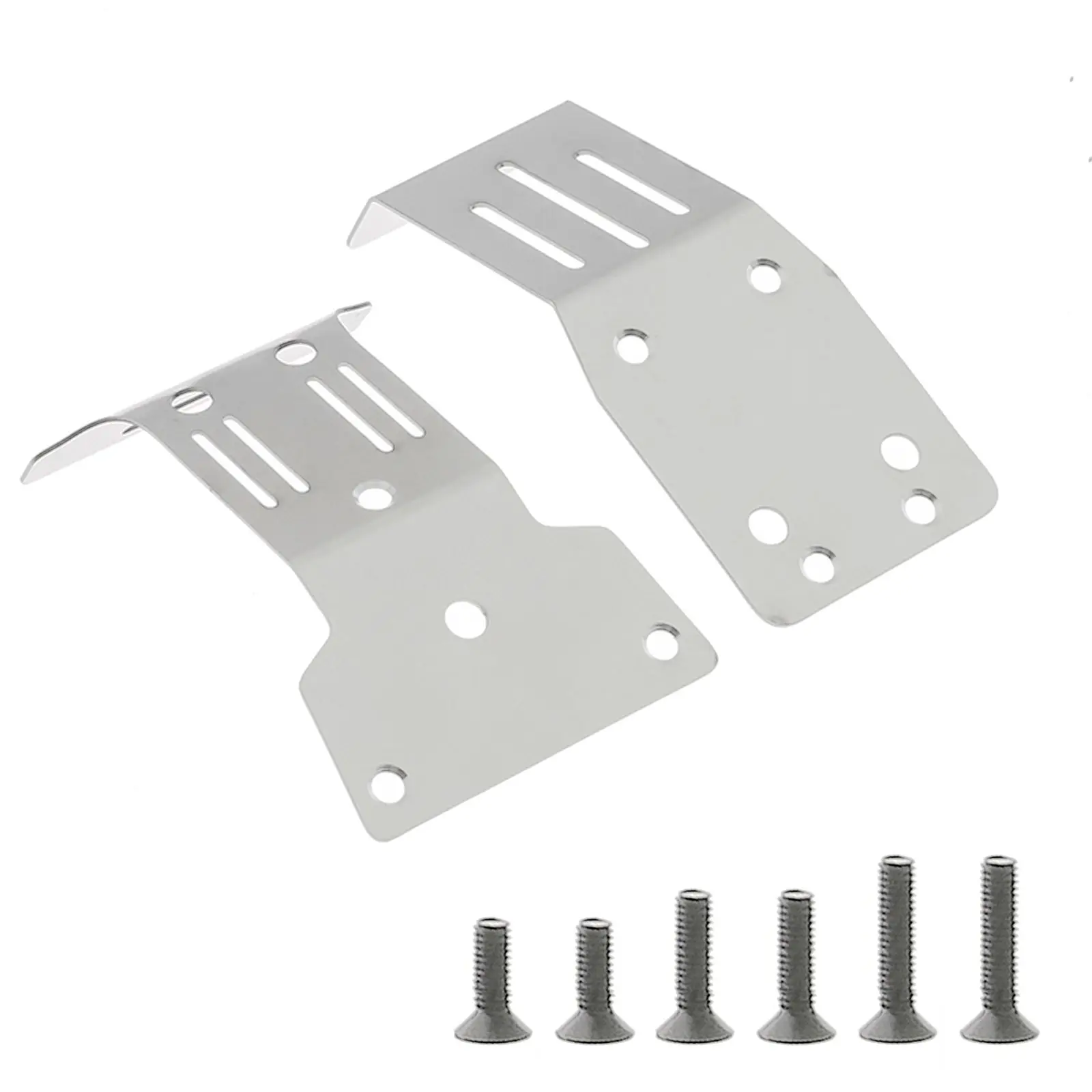 Precision-Cut Stainless Steel Guard - Underbody Armor for Tamiya DT04 (58741) RC
