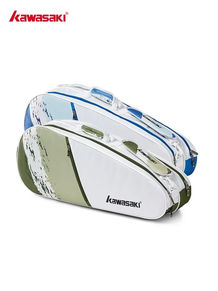 Kawasaki Badminton Racket Bag Shoulder Men Professional Large-capacity 6-pack Tenis Padel Rackets Large-capacity Handbag Women