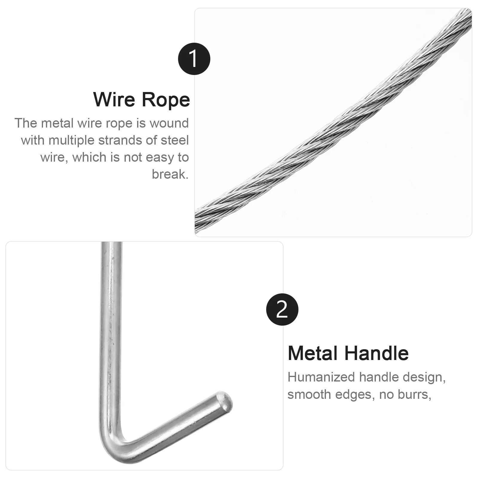 

Stainless Steel Pig Catcher Holder Snare Trap Farm Equipment Livestock Tools Multi Safe Environmental Protection Simple