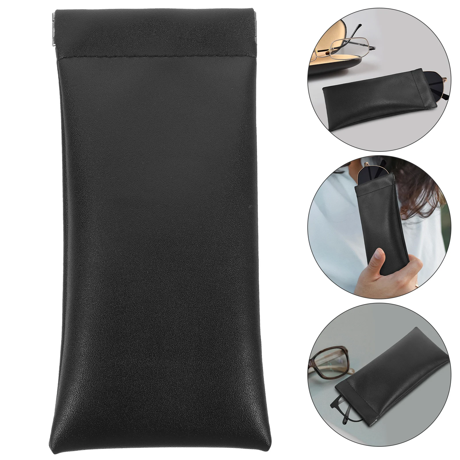 

Glasses Case Portable Sunglasses Bag Outdoor Bags Organizer Iron Pouch Travel for