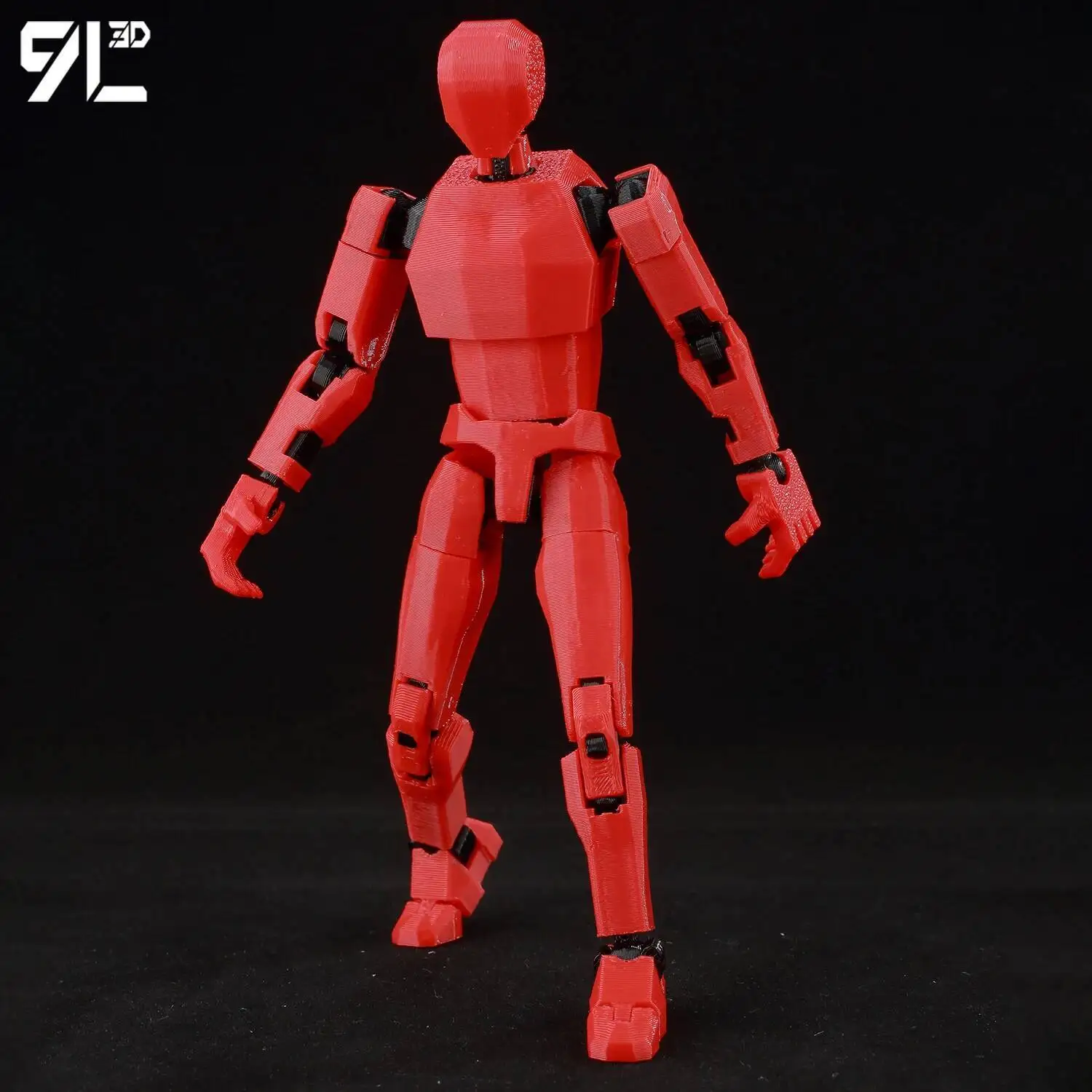 9L3D Printed Dummy13 Lucky13 T13 Action Figur Multi-Jointed Movable Shapeshift Mannequin Character Collectible Anime Figure Toys