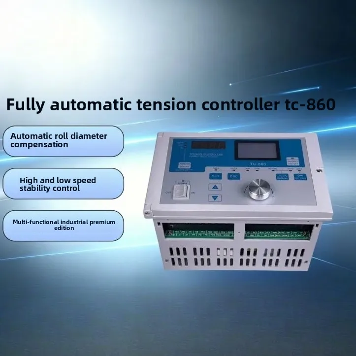 Industrial Automatic Tension Controller TC-860 Digital Display Auto And Manual Control For Film Wire Machine