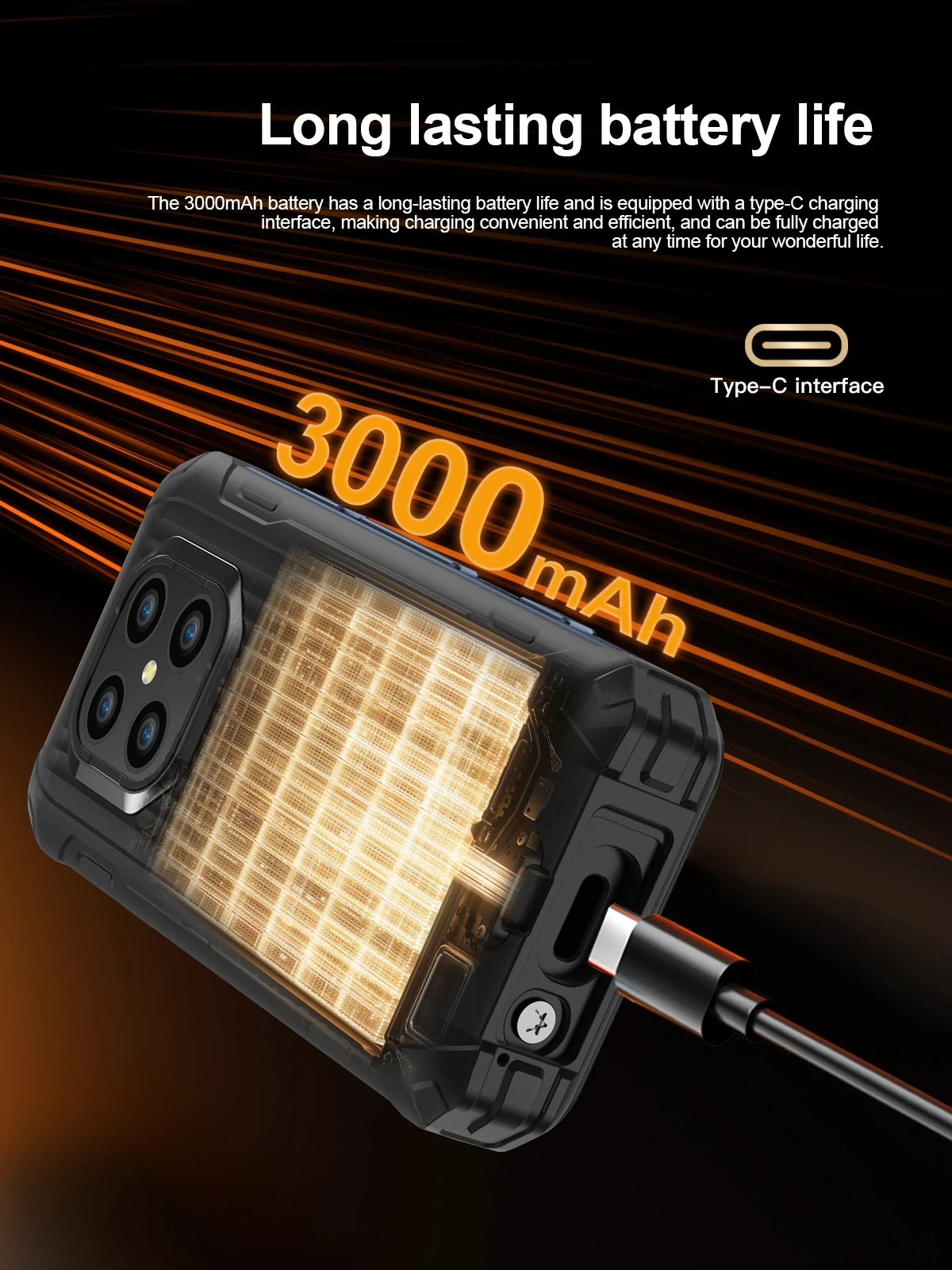 SERVO TANK500 4G Android Mini Rugged Smartphone 6GB+128GB 2 SIM Face Unlock 3.88 inch 3000mAh 13MP Camera Waterproof Smart Phone