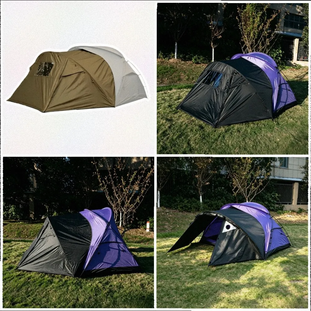 Multi Functional Camping Awning Sun Shelter Waterproof Awning Easy Installation Structure Direct Sunlight Blocking