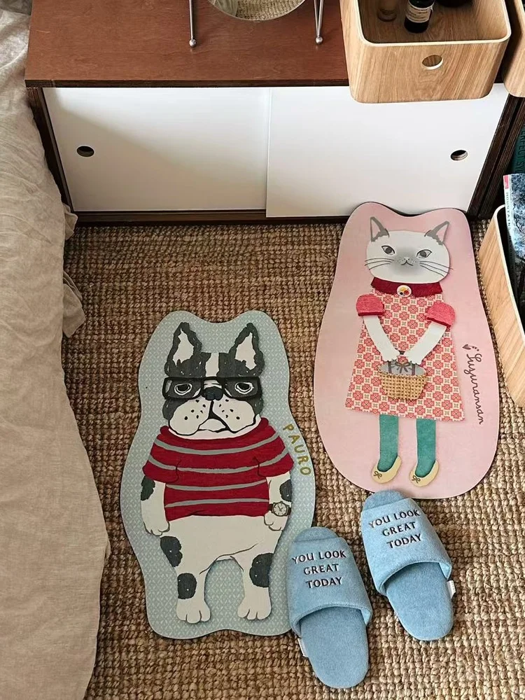 

Maanw Kusuguru Princ Honey Bean Batoom Anti-slip Absorbent Floor Mat Soft Dia Mud Qui Dry Foot Pad Home Personal Cl...