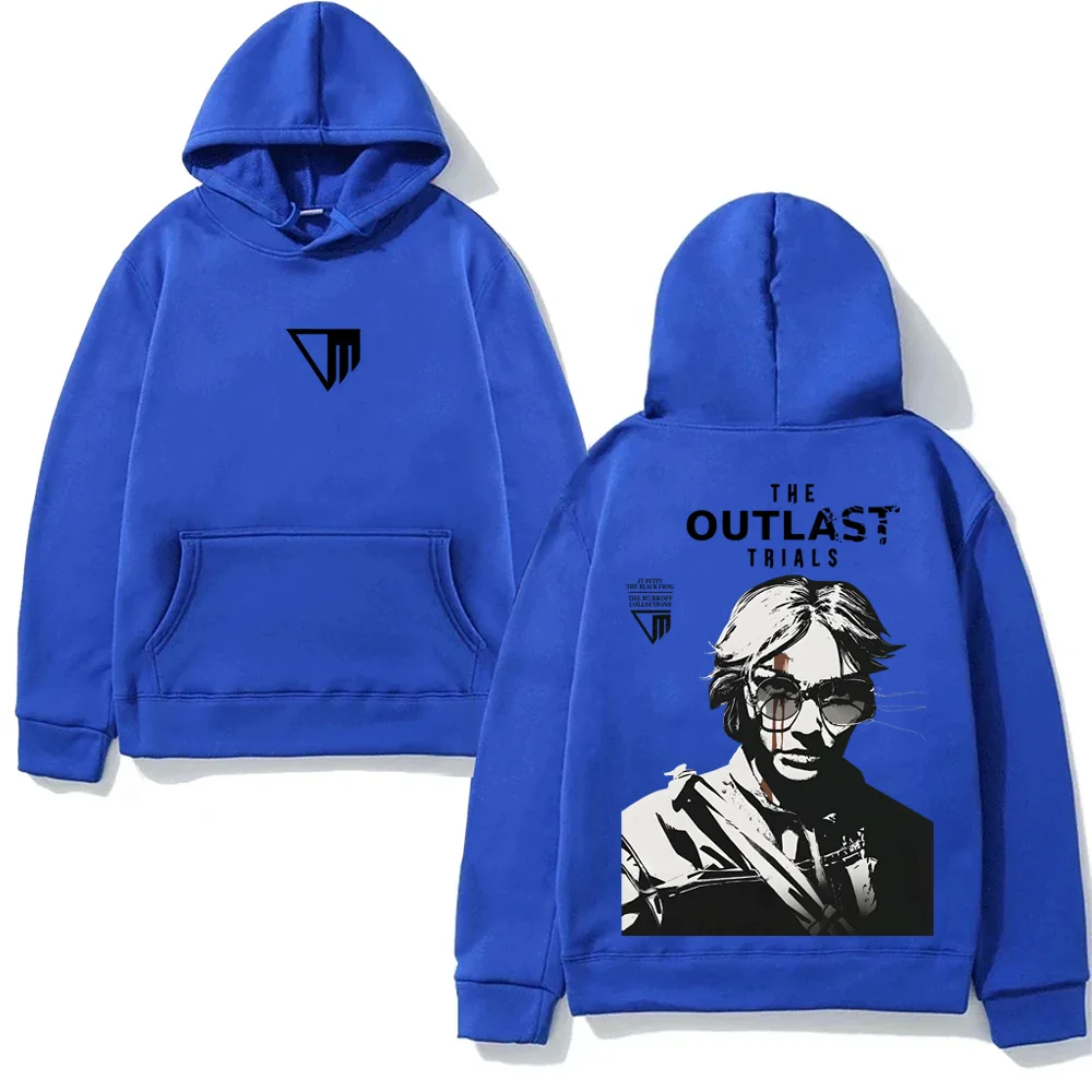 เสื้อฮู้ดเกม The Outlast Trials ลายกราฟิกใหม่ สไตล์สยองขวัญ คุณภาพสูง สำหรับฤดูใบไม้ร่วง/ฤดูหนาว มีฮู้ด