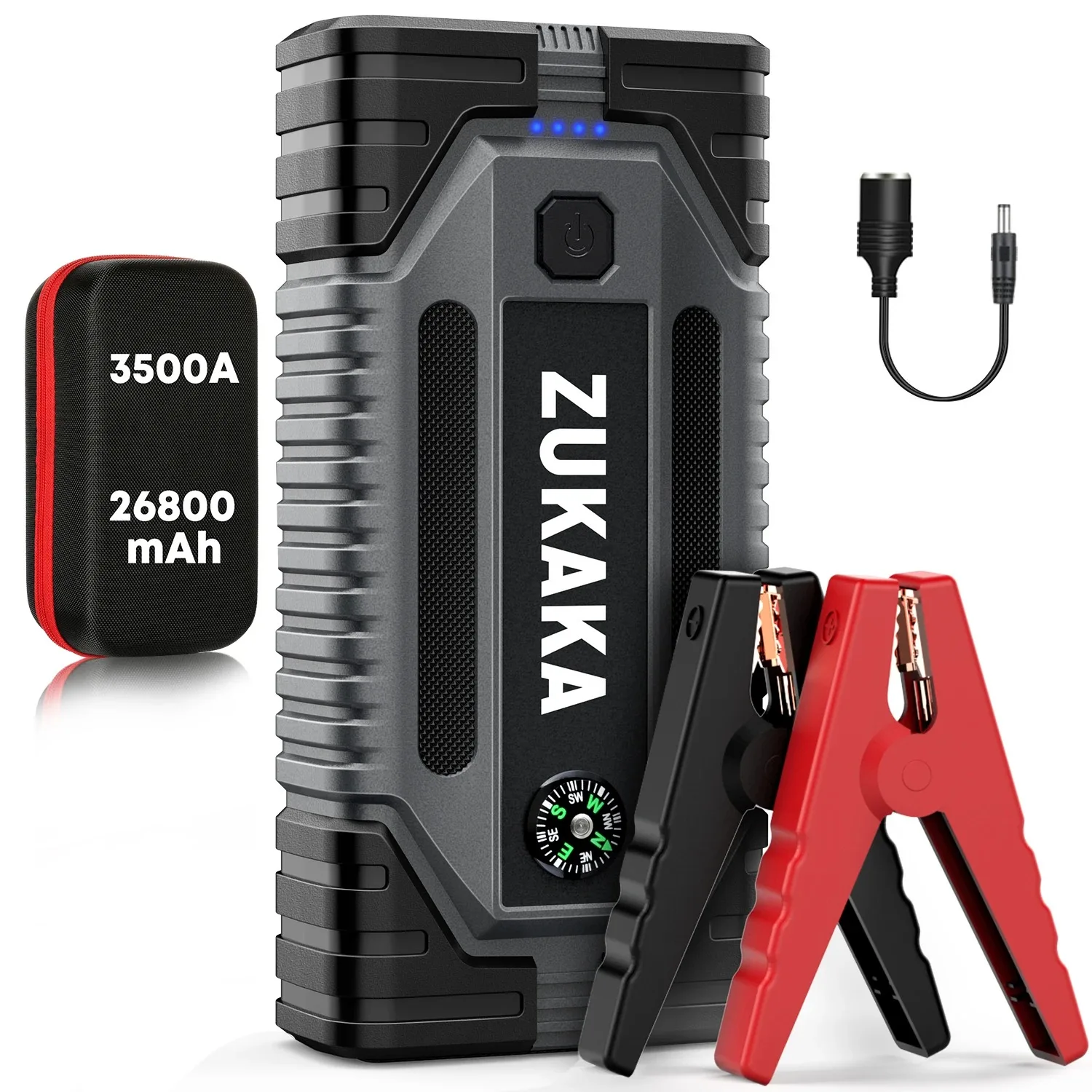 3500A Car Jump Starter 26800mAh Power Bank Portable Charger Booster 12V Auto Starting Device Emergency Battery Starter