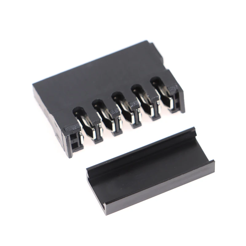 10pcs/lot Sata Puncture Connector Black Ide HDD Sata Power Connector Puncture With Copper Core For Hard Disk Black Accessories