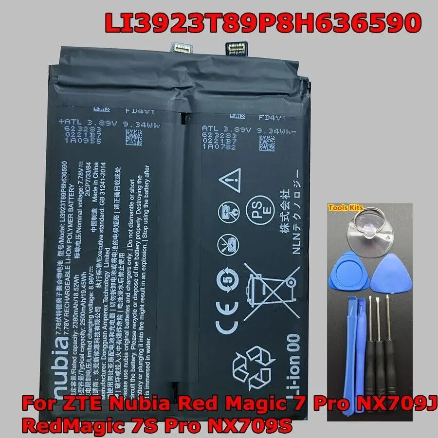 

LI3923T89P8H636590 Battery For ZTE Nubia Red Magic 7 Pro / 7S Pro NX709J NX709S