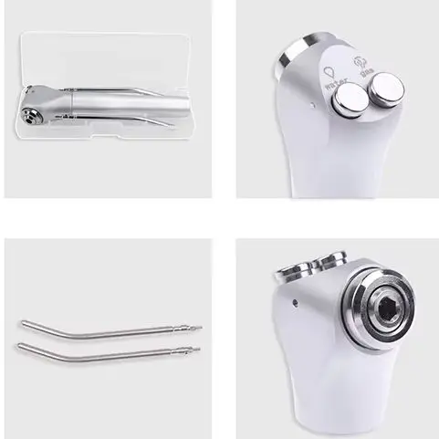 

Dental 3 Way Syringe Handpieces +2 Autoclavable Nozzle Stainless Steel Aluminum Dentistry Instrument For Dental Lab