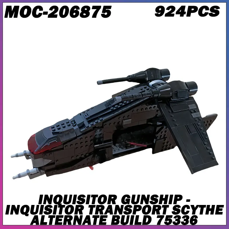 

924 шт. MOC-206875 MOC строительные блоки Rogue Shadow модель DIY сборка кирпичей космическая коллекция дисплей креативный космический корабль Рождество