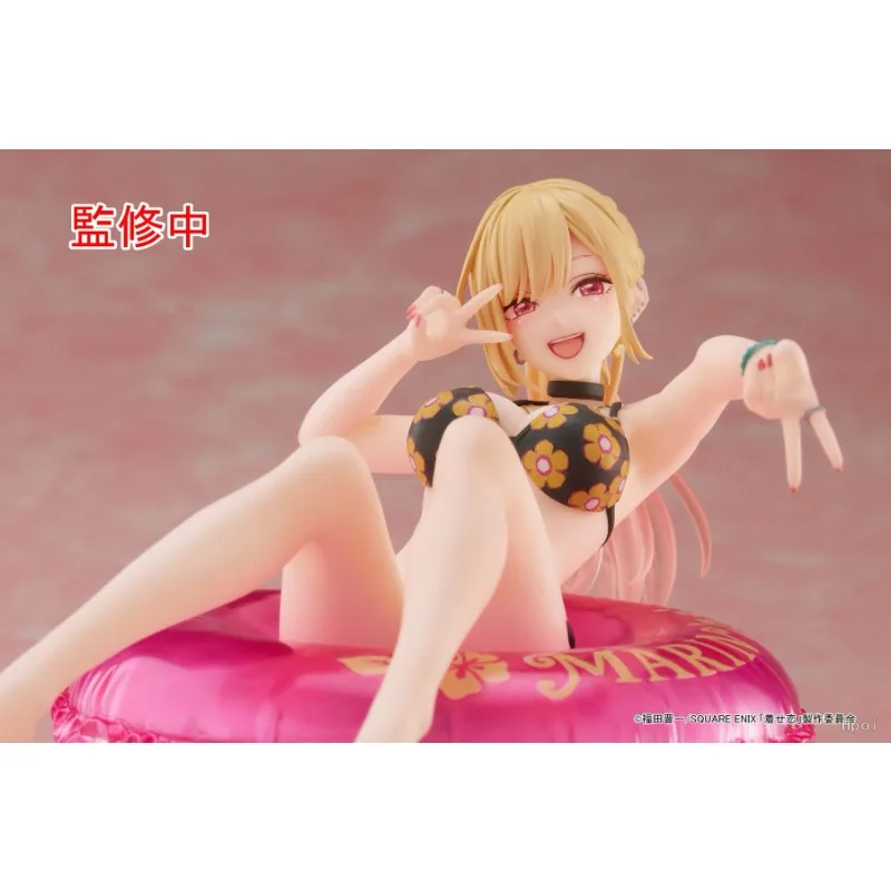

Original My Dress-Up Darling MARIN KITAKAWA Swimming Ring Girl Figure Collection Model Dolls Statuette Ornament Gifts