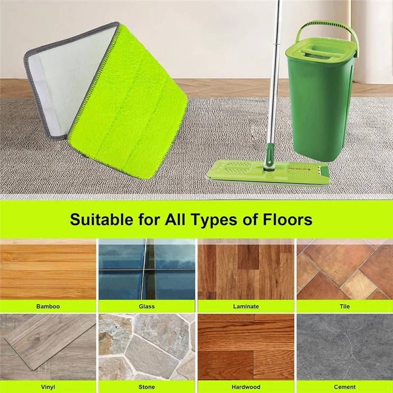 

AT19-12 шт. сменные стержни для швабры для швабры Libman Rinse 'N Wring для многоповерхностного пола, моющаяся ткань из микрофибры, насадка для швабры