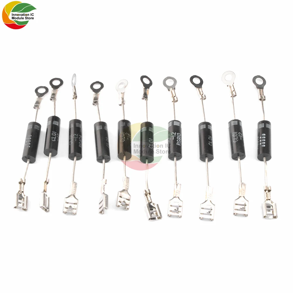 Sostituzione HVM12 HVR-1X3 T3512 T4512 512H del raddrizzatore a diodi di tensione di microonde di 10Pcs CL01-12 HVM12 CL01-12 per il forno a