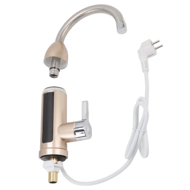 

3000W Instant Water Heater Faucet Rotatable Electric Hot Cold Water Tap Stainless Steel Electric Faucet For Kitchen Bathroom