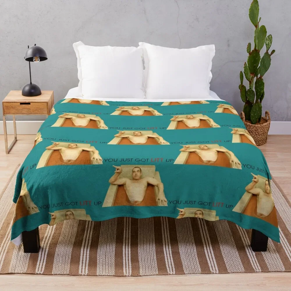 

Louis Litt body funny Throw Blanket christmas gifts Sofa Quilt Blankets